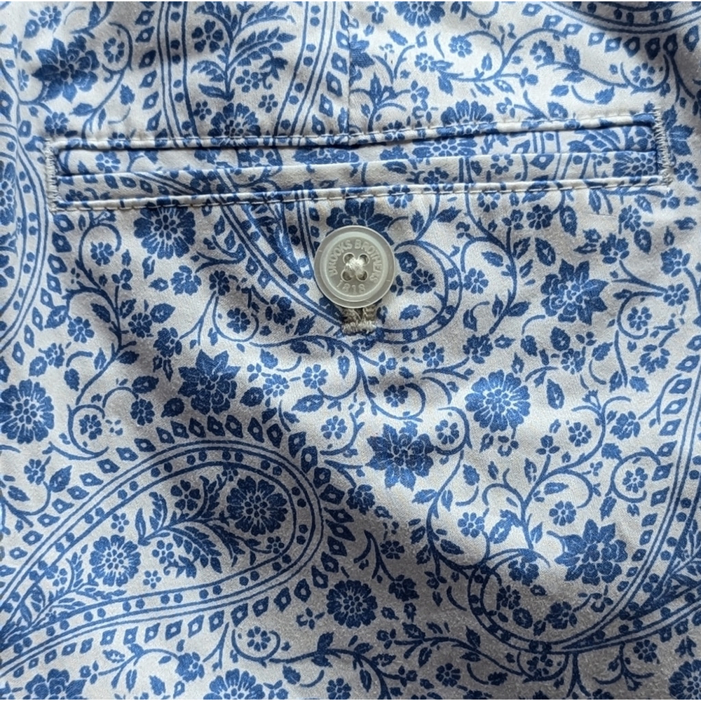 Brooks Brothers Pants Sz 4 | Coastal Hamptons Weekend Floral Crop Cotton - Picture 9 of 9